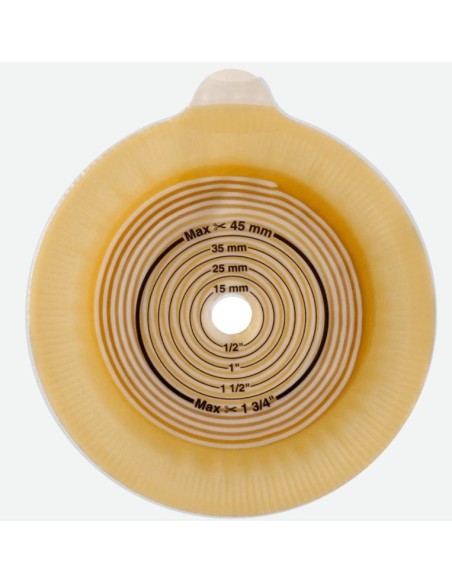 Placca Convessa Trasparente 15/35 mm Flangia 40 mm